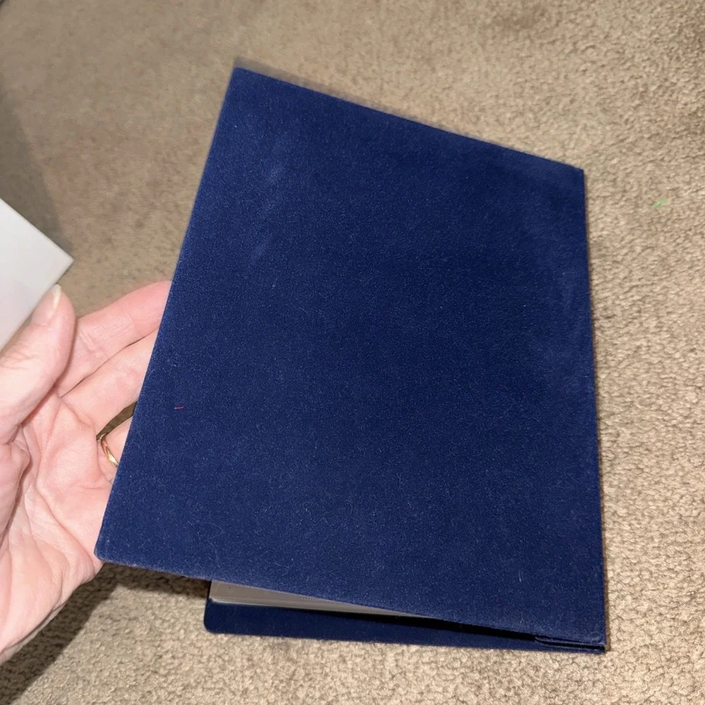 Silver Plated Photo Frame Album 5x7, holds 30 plus photos